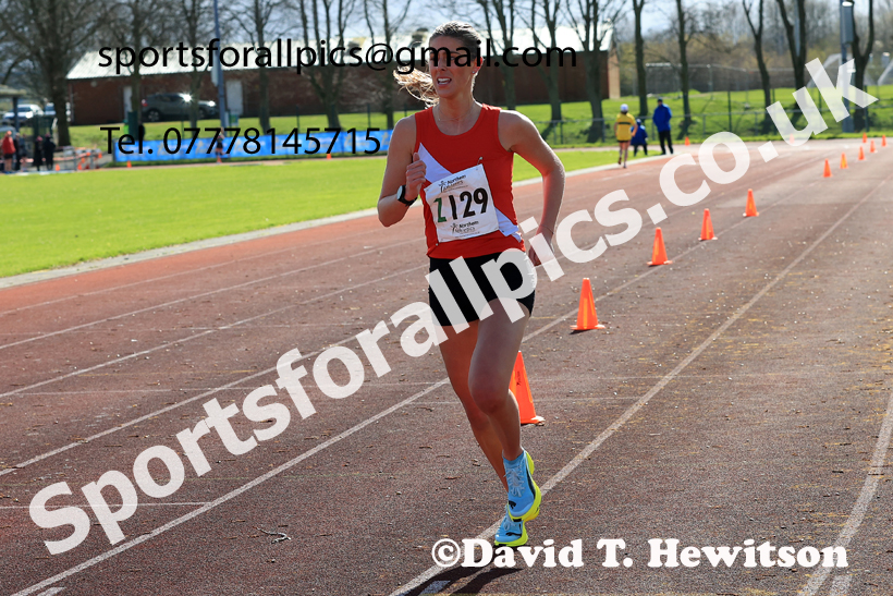 Senior Womens 6 Stage Road Relay, 2026 Northern Mens 12 and Womens 6 Stage Road Relays and Young Athletes 5k, Sheepmount Stadium, Carlisle. Photo: David T. Hewitson/Sports for All Pics